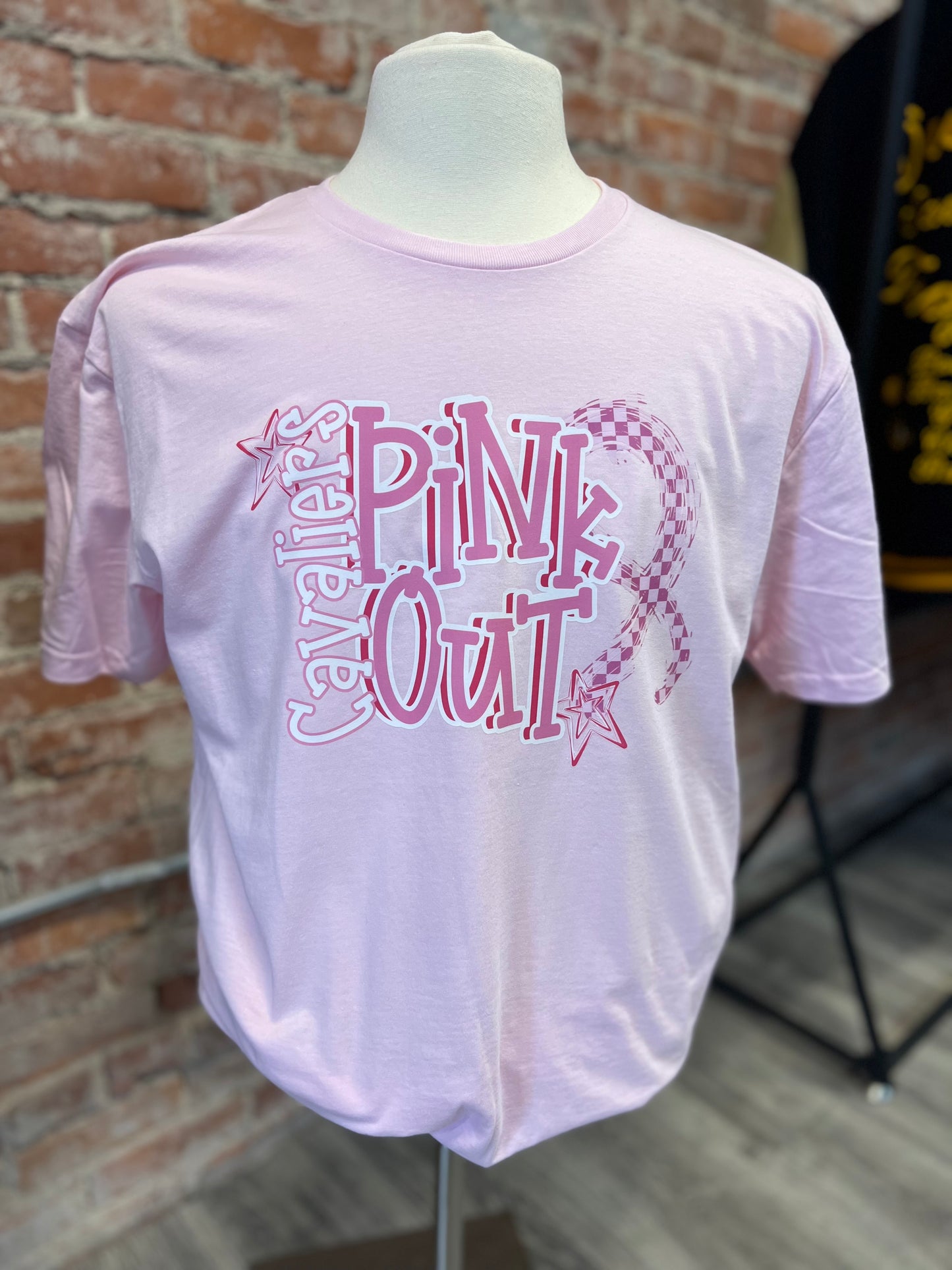 Cavaliers Pink Out. Short or Long Sleeve
