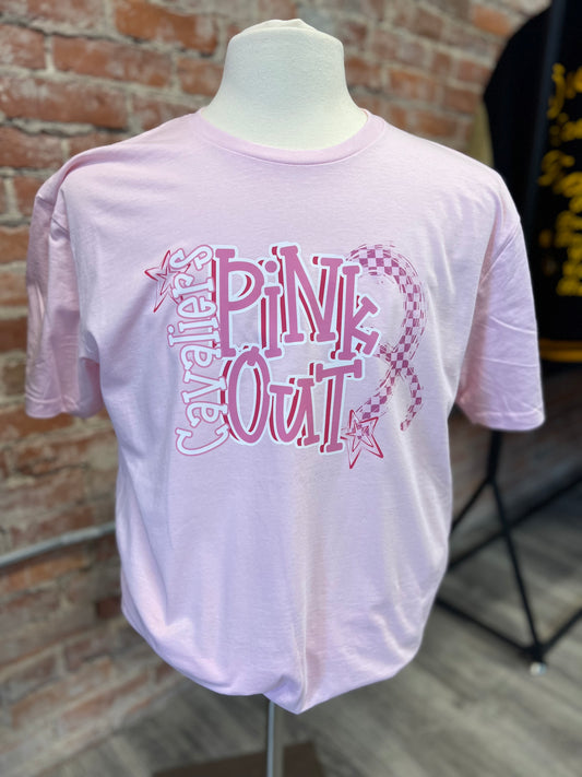 Cavaliers Pink Out.  Short or Long Sleeve