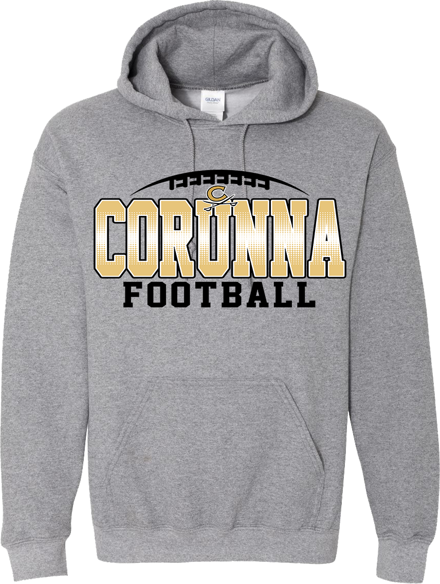 Corunna Youth Football Unisex Adult and Youth Hoodie Sweatshirts