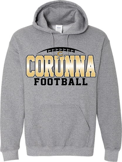 Corunna Youth Football Unisex Adult and Youth Hoodie Sweatshirts
