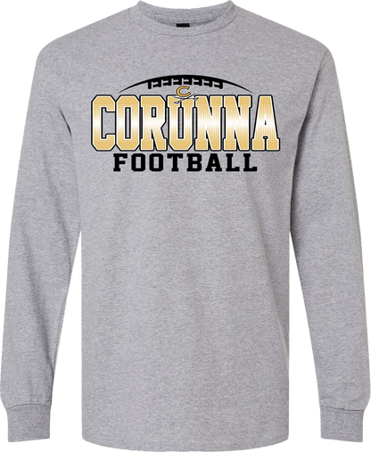 Corunna Youth Football Unisex Adult and Youth Long Sleeve T-Shirts
