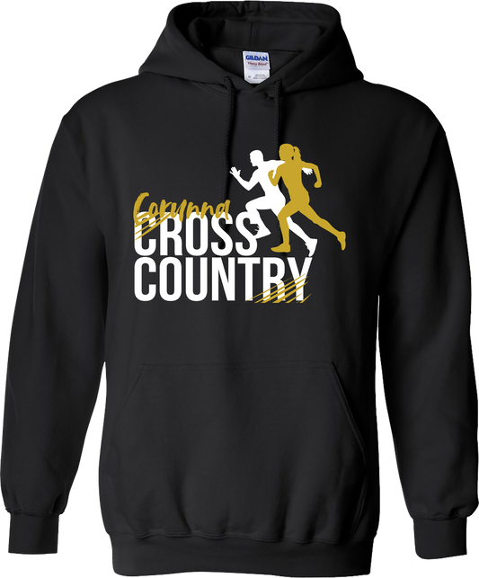 Corunna Cross Country Unisex Black Hoodie Sweatshirt