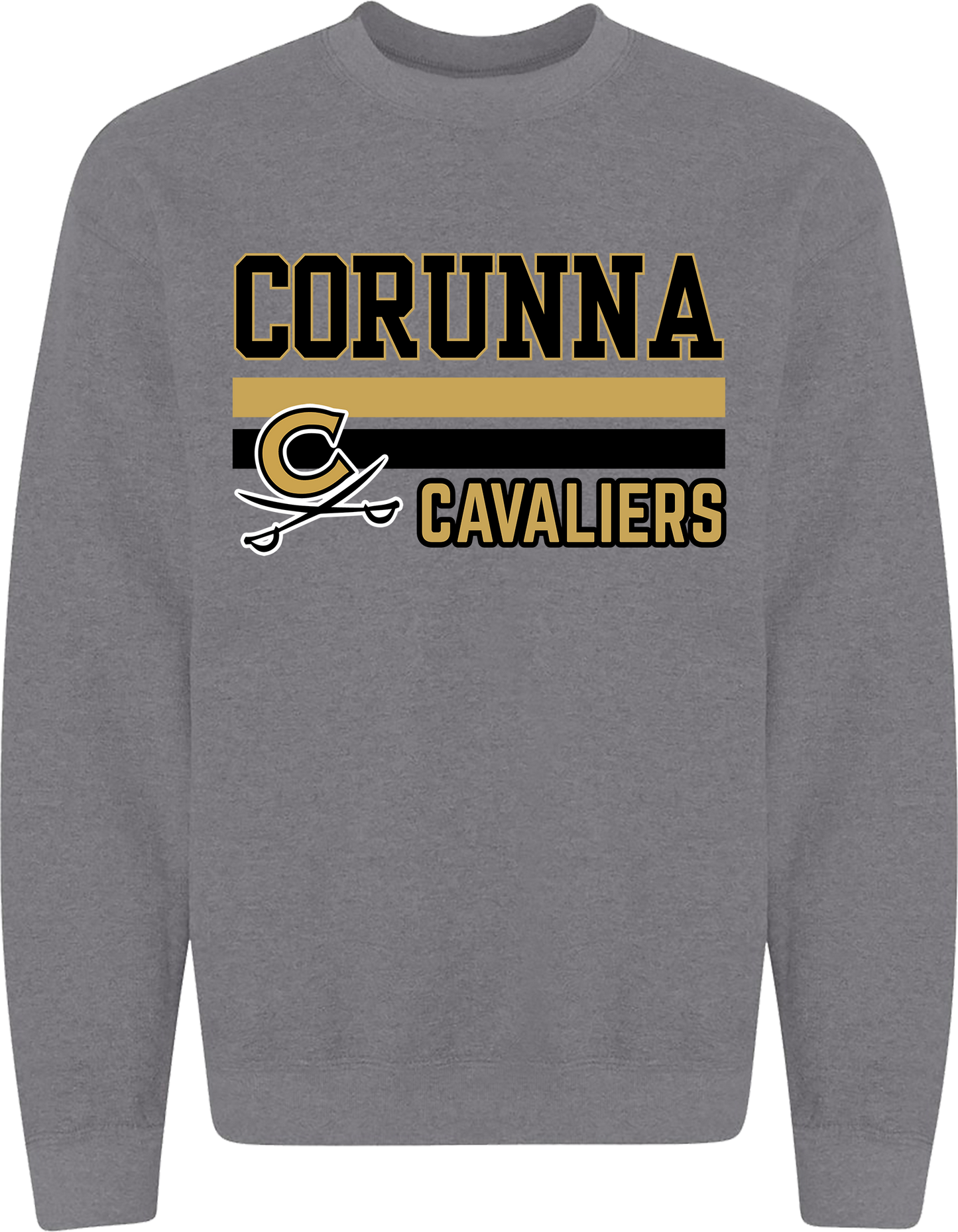Corunna Youth Football/Cheer Basic Design Unisex Adult and Youth Crewneck Sweatshirts