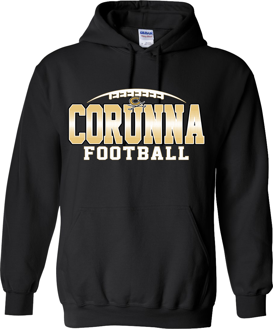 Corunna Youth Football Unisex Adult and Youth Hoodie Sweatshirts