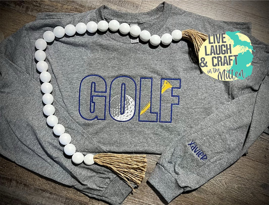 Embroidered Golf