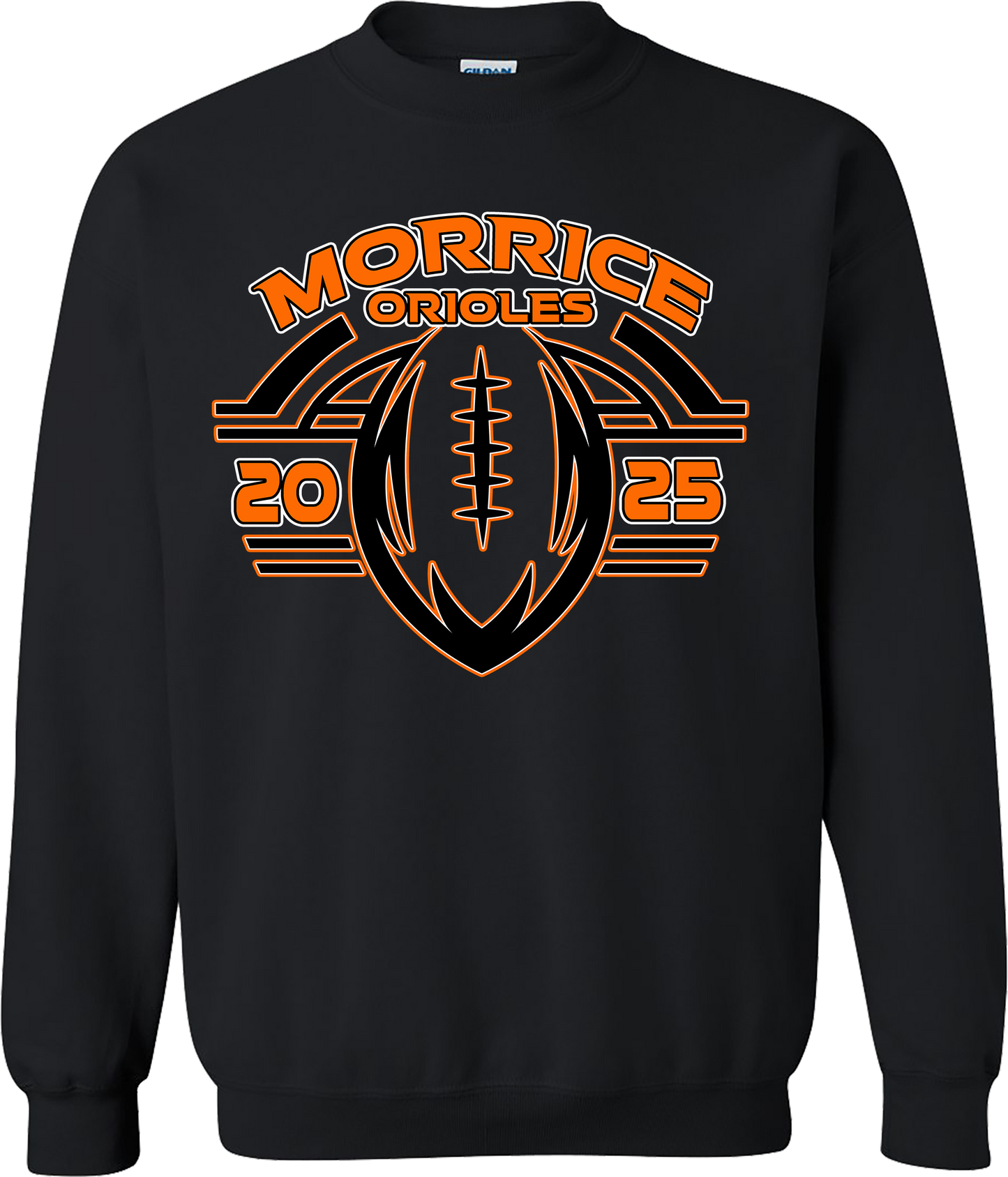Morrice Youth Football Unisex Adult and Youth Crewneck Sweatshirts