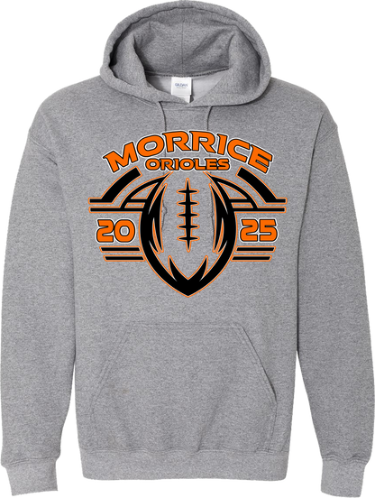 Morrice Youth Football Unisex Adult and Youth Hoodie Sweatshirts