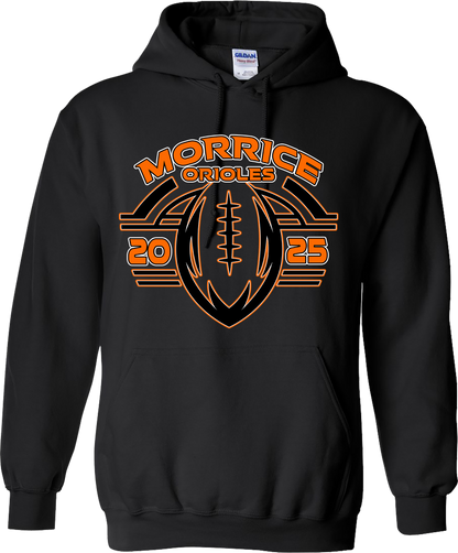 Morrice Youth Football Unisex Adult and Youth Hoodie Sweatshirts