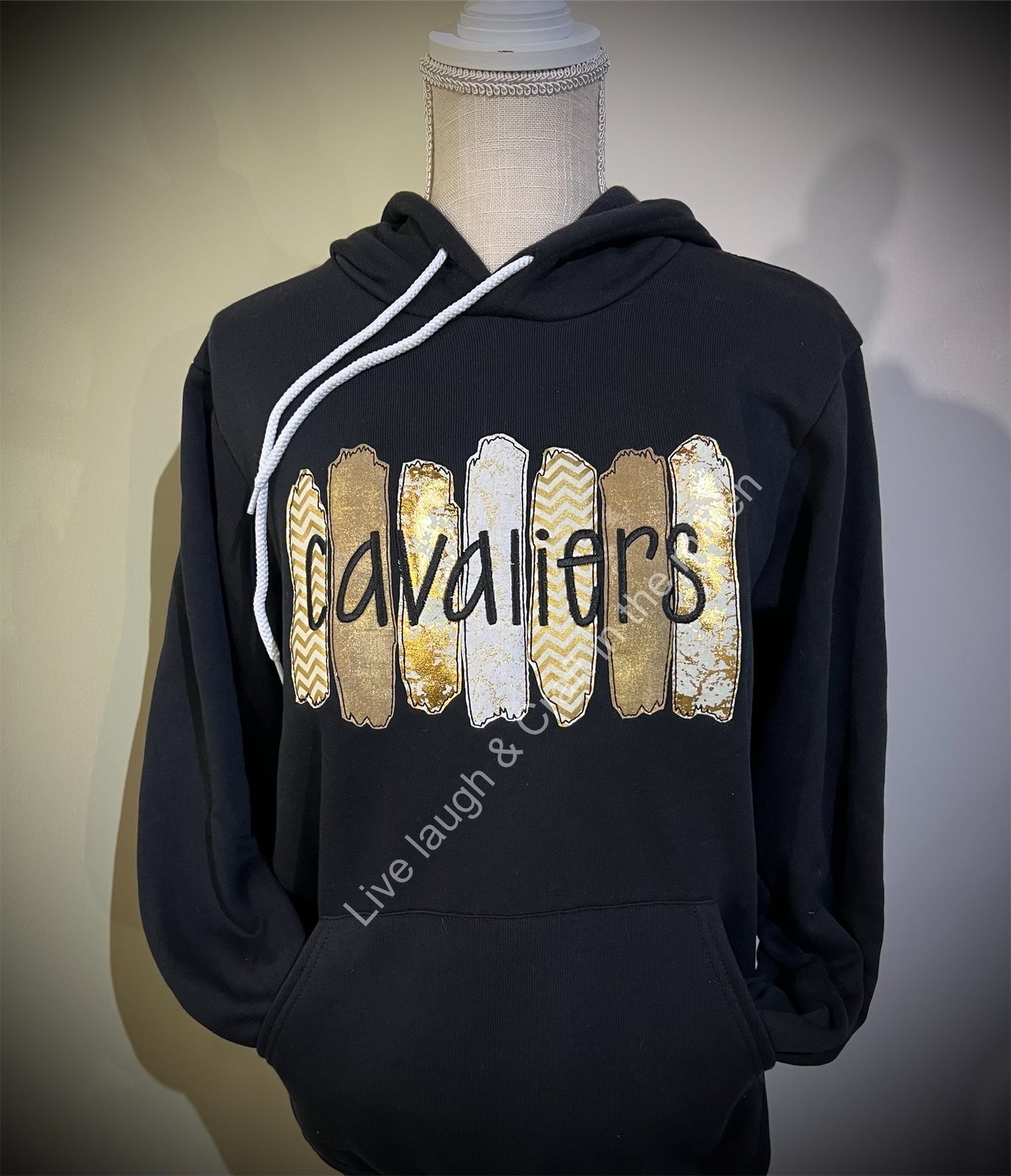 Cavaliers, Hornets, Orioles, Ramblers, Railroaders, Trojans  Embroidered Sweatshirt (Hoodie or Crewneck Only)