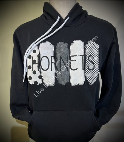 Cavaliers, Hornets, Orioles, Ramblers, Railroaders, Trojans  Embroidered Sweatshirt (Hoodie or Crewneck Only)